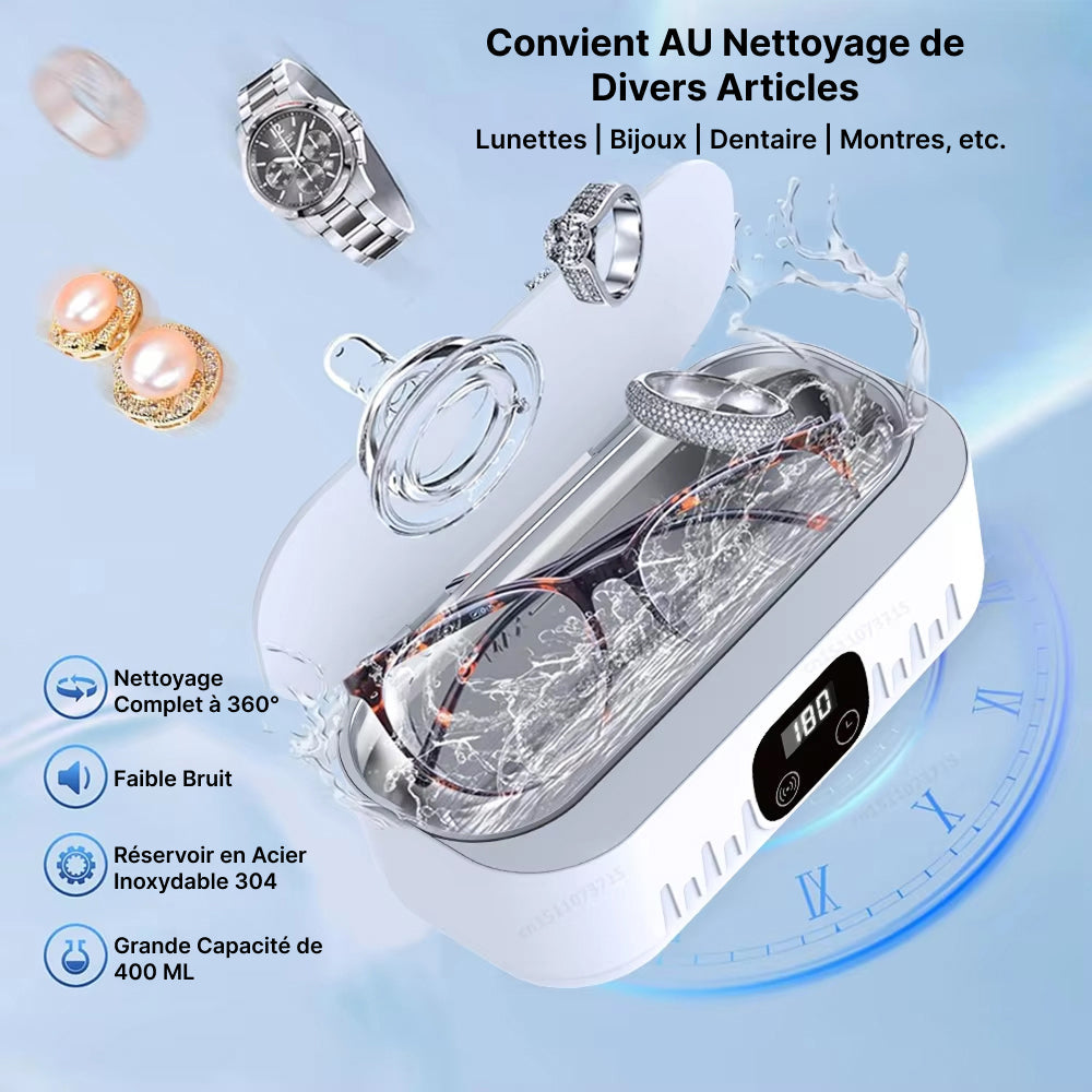 Feicywave Nettoyeur Ultrason Bijoux