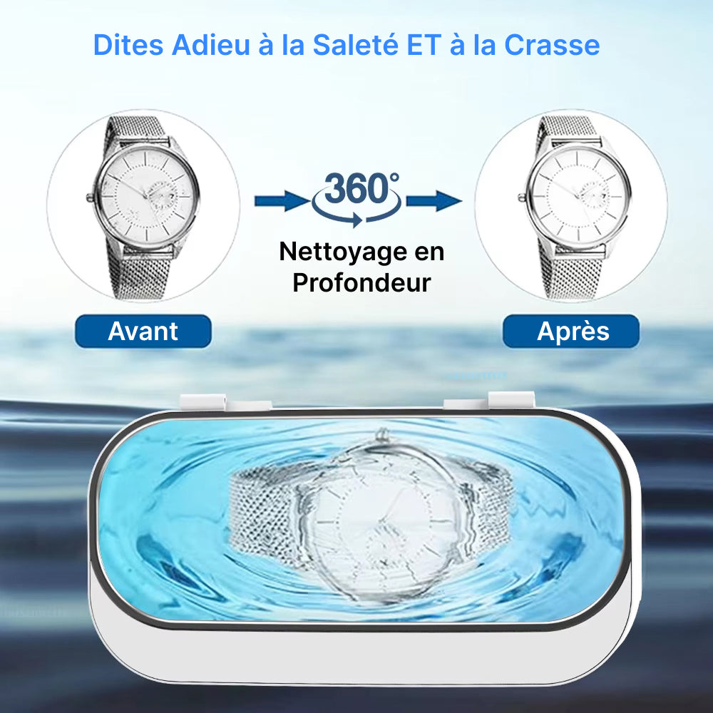 Feicywave Nettoyeur Ultrason Bijoux
