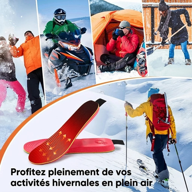 FireFootie Semelles Chauffantes