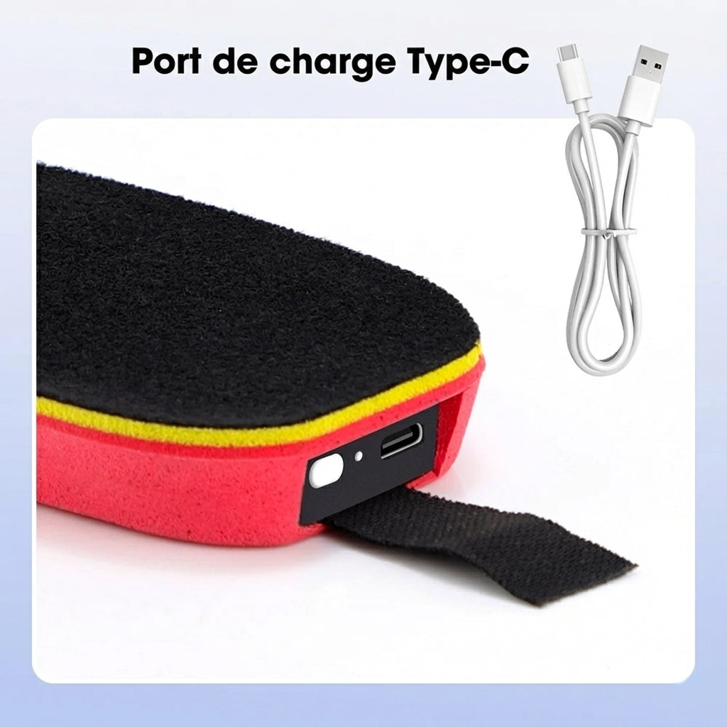 FireFootie Semelles Chauffantes