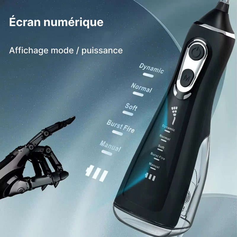 FlosZapa Hydropulseur Dentaire