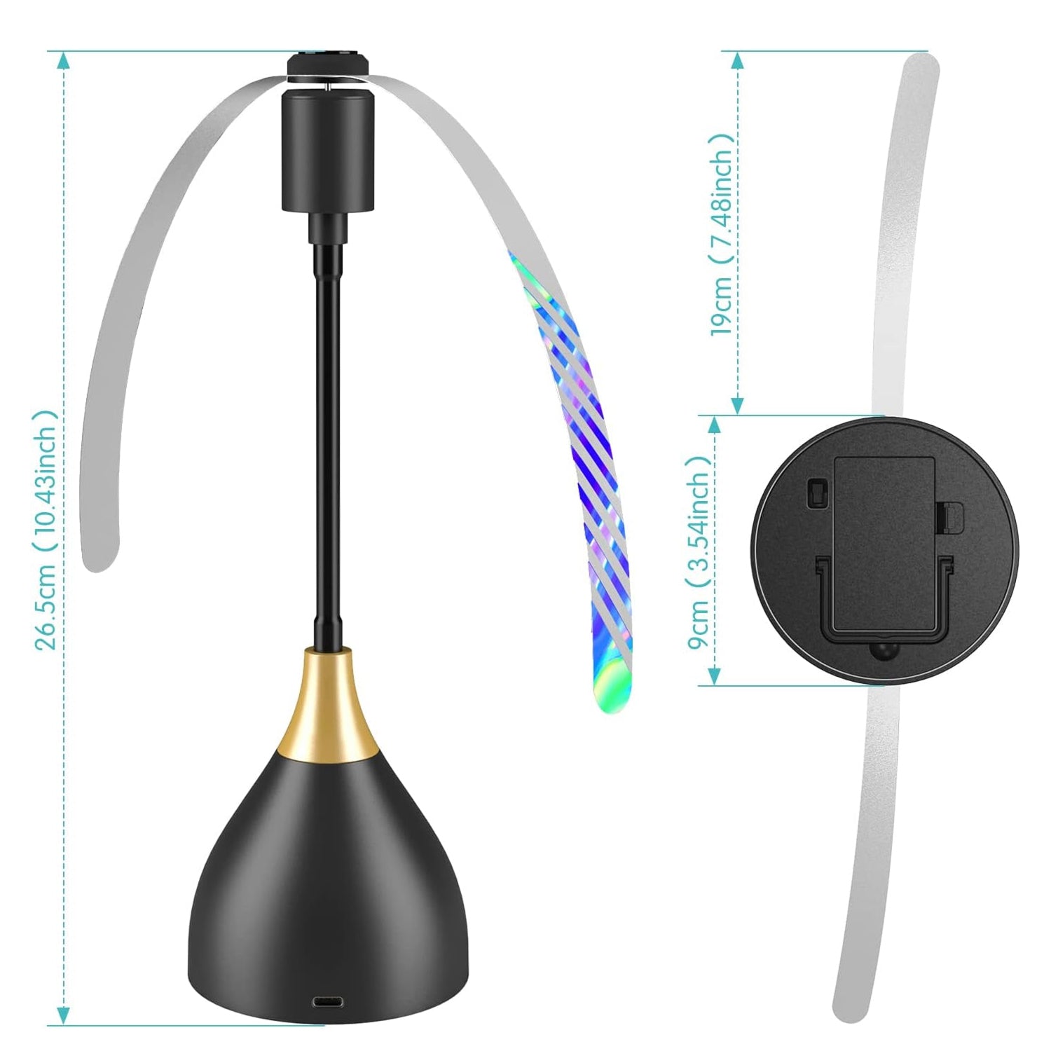 FlyBreezo Ventilateur Anti-Mouche