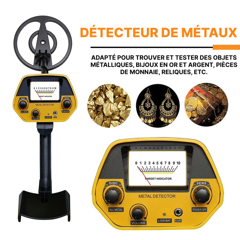 GoldHunet Détecteur de Métaux