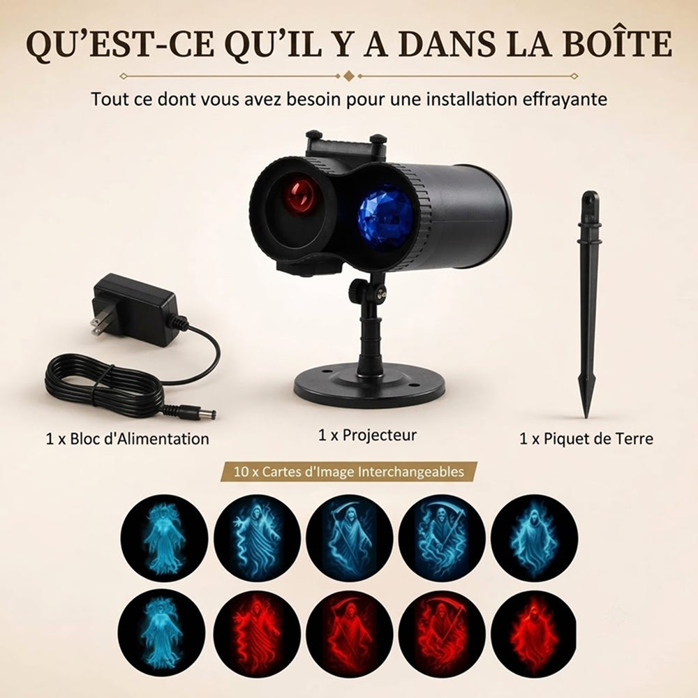 HallowyGo Projecteur Halloween