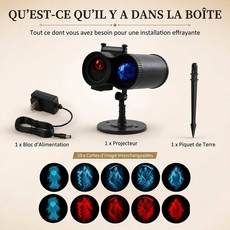 HallowyGo Projecteur Halloween