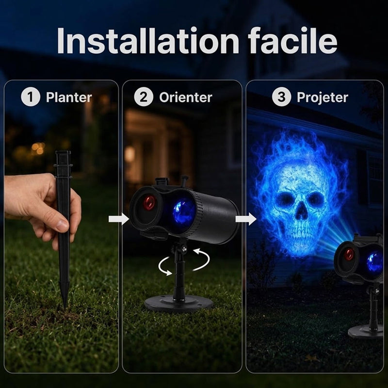 HallowyGo Projecteur Halloween