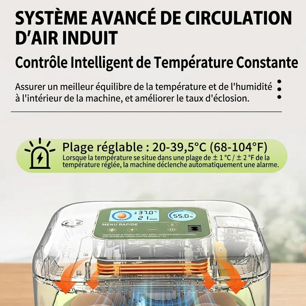 Hatchivax Incubateur Oeuf