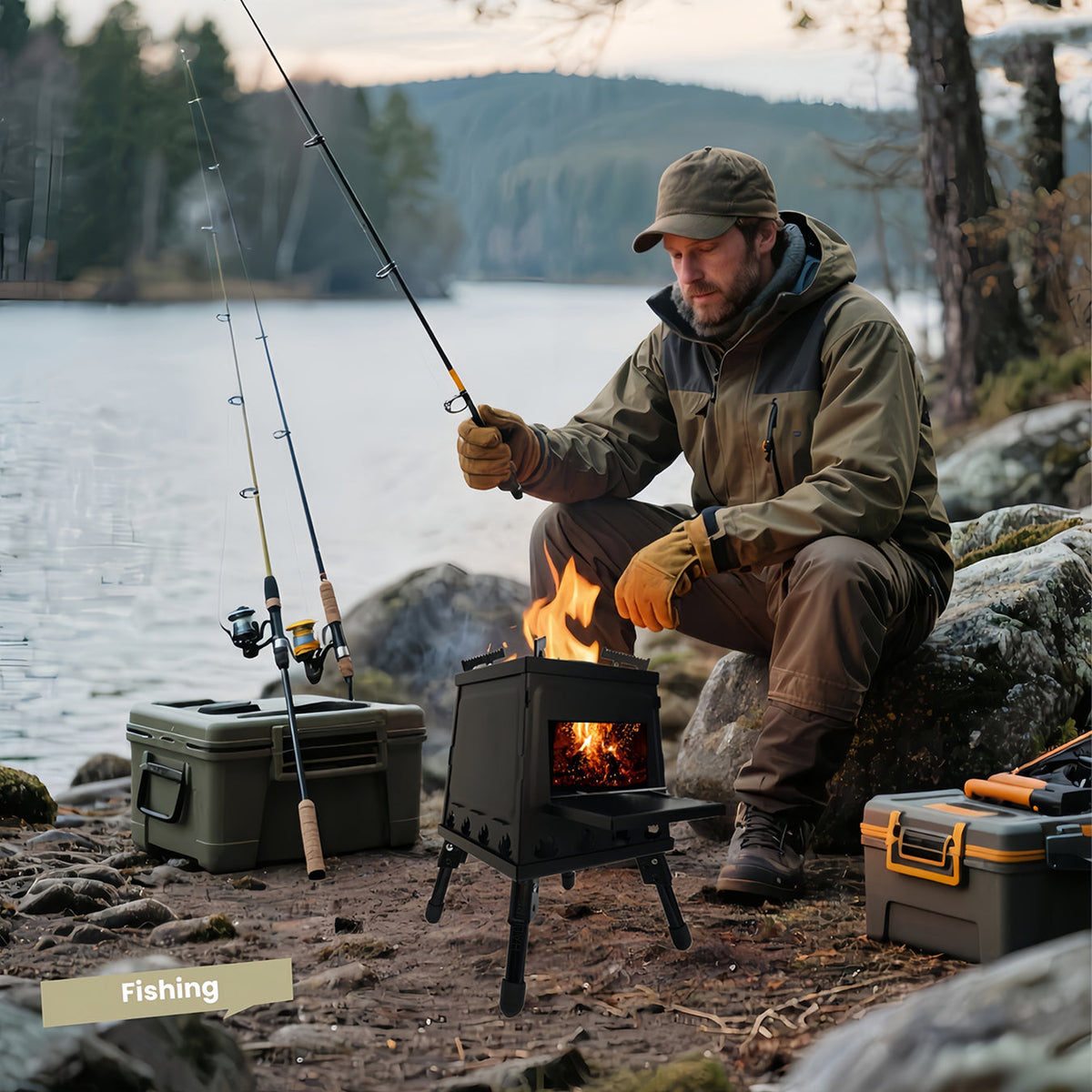 HeatGomal Cuisiniere Camping