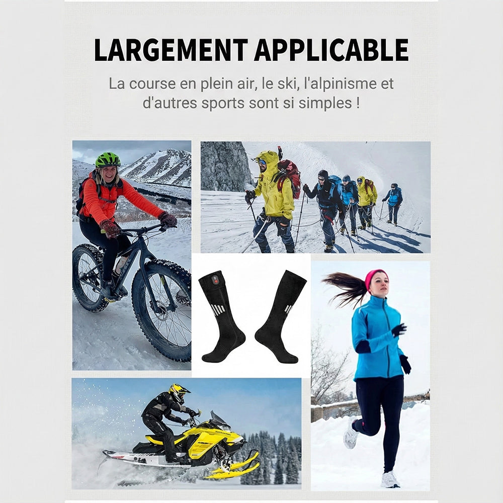 HetFosox Chaussettes Chauffantes