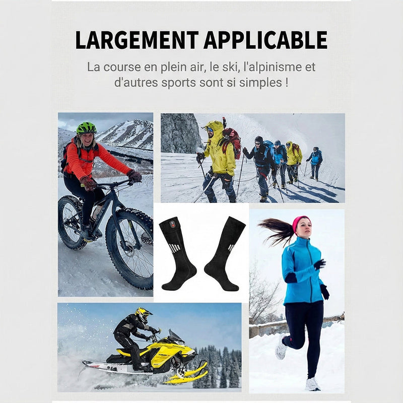 HetFosox Chaussettes Chauffantes