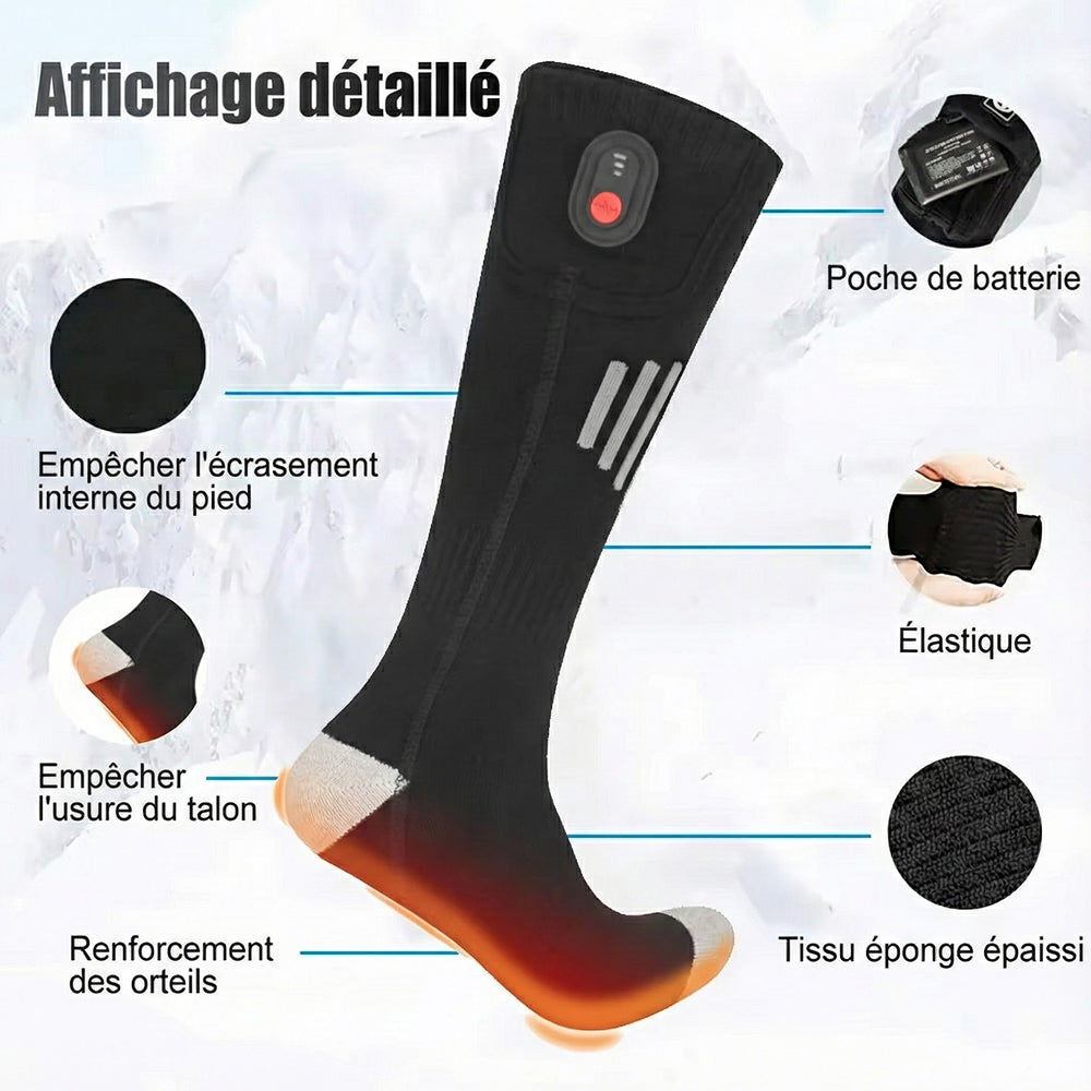 HetFosox Chaussettes Chauffantes