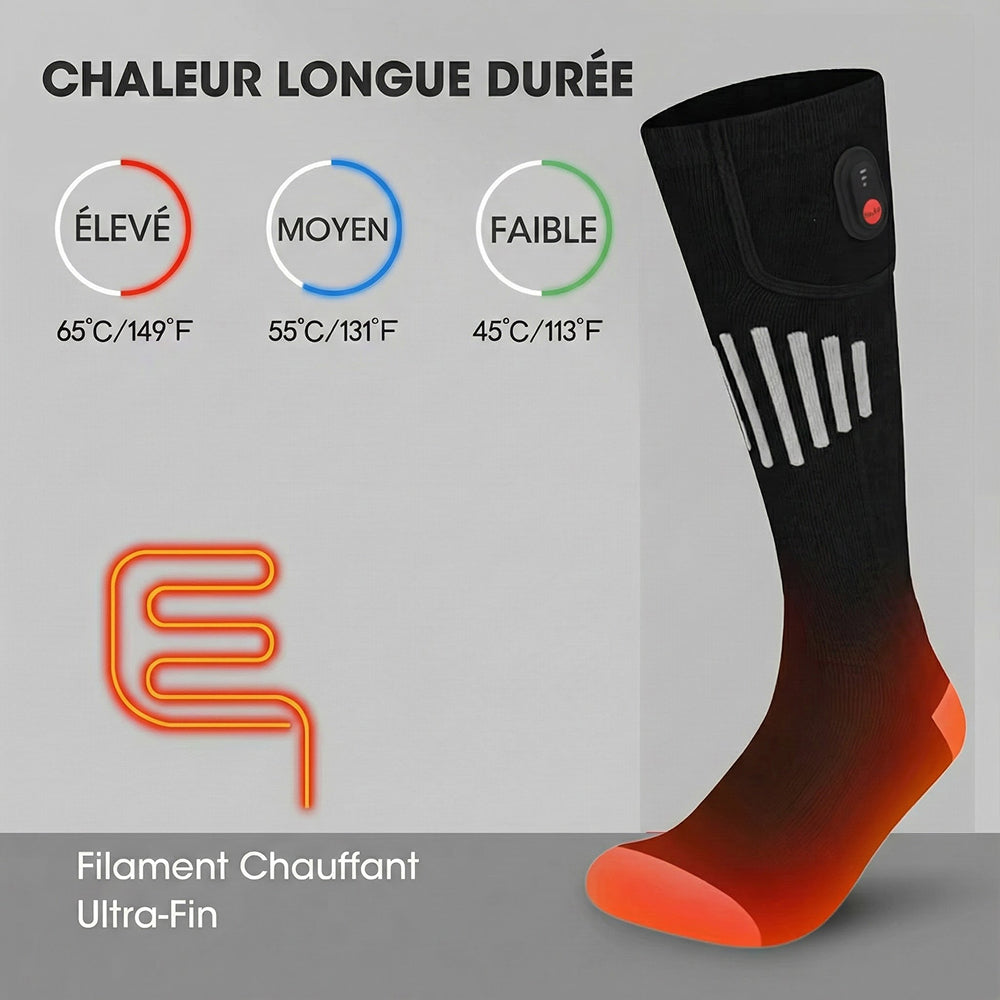HetFosox Chaussettes Chauffantes