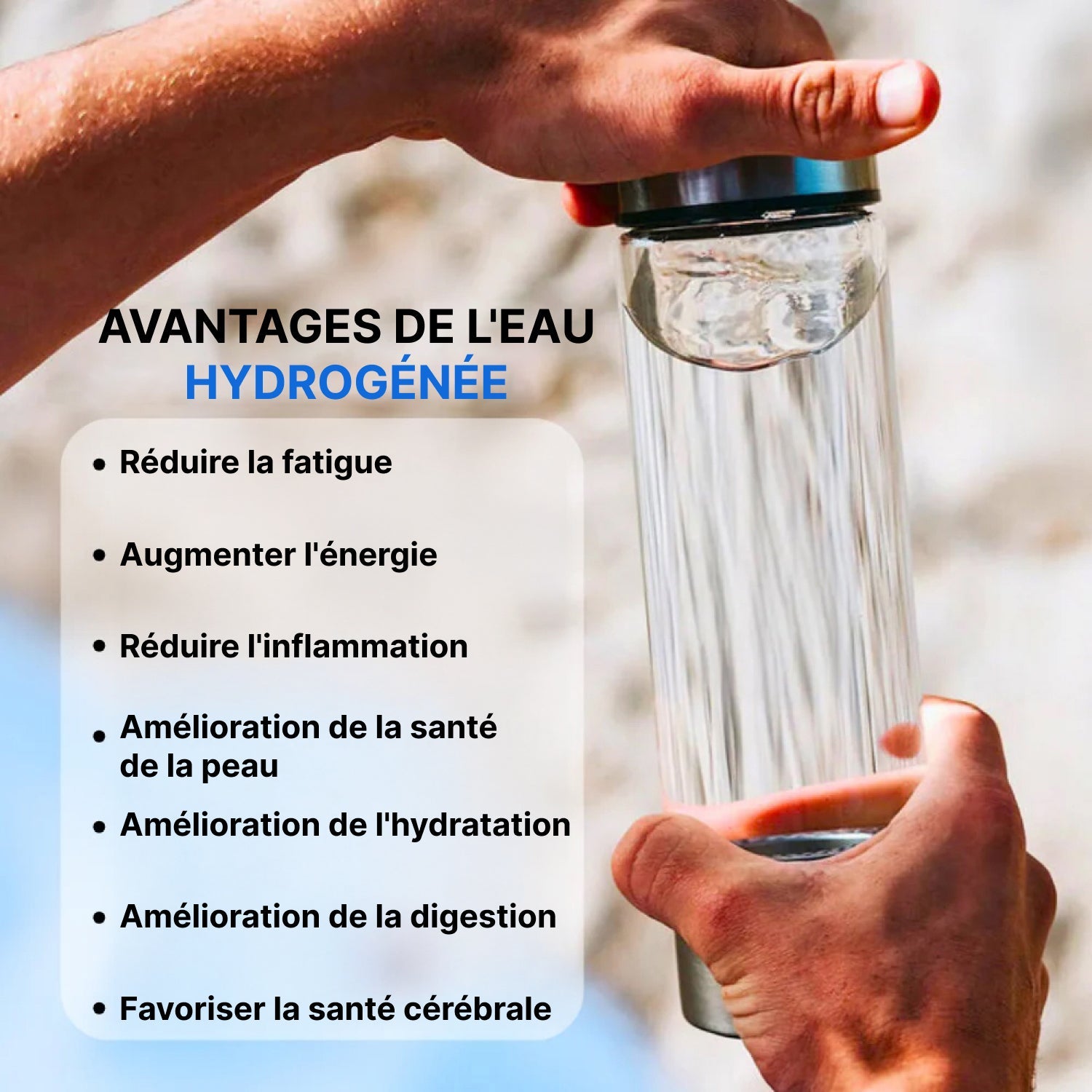 [OFFRE 1+1 GRATUIT] HyroXper Gourde Eau Hydrogénée