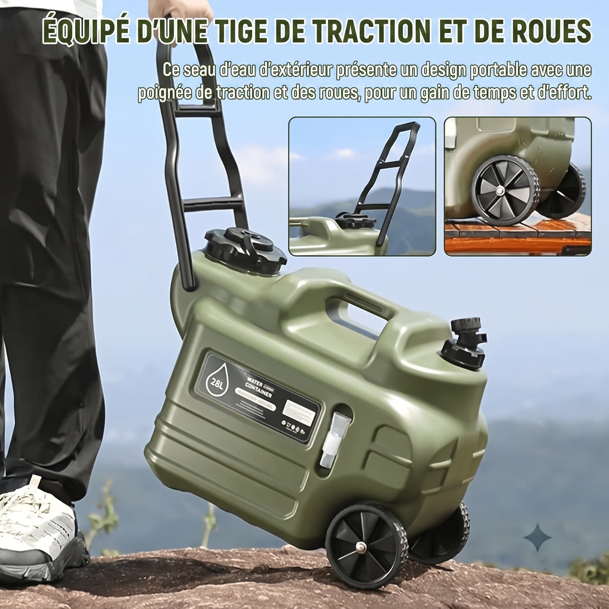 JugFlowi Bidon Pour Eau