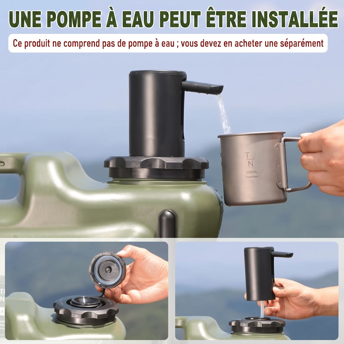 JugFlowi Bidon Pour Eau