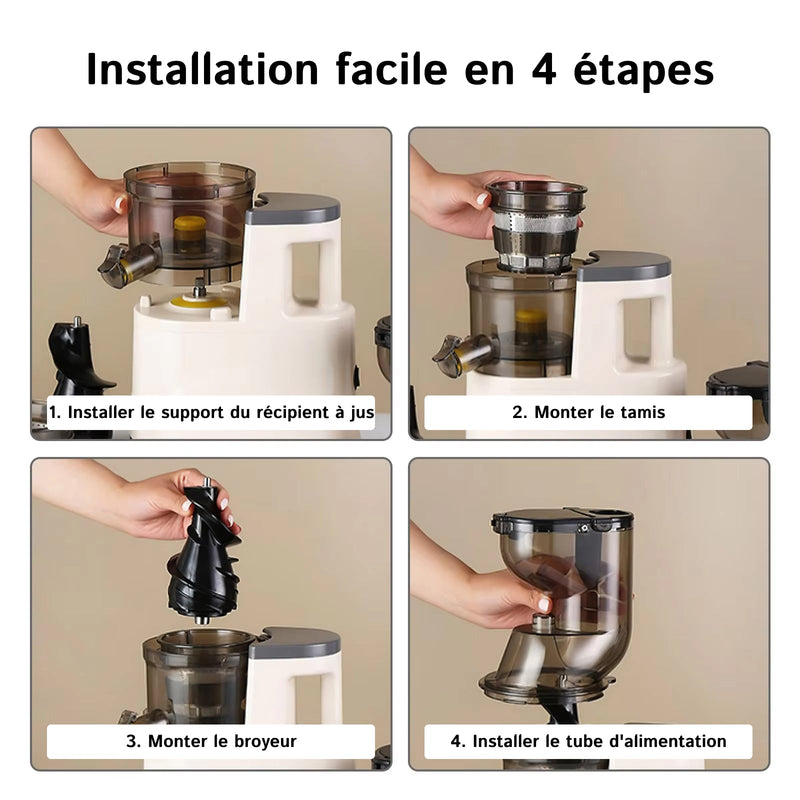 JuiCiento Extracteur De Jus De Fruits Et Légumes
