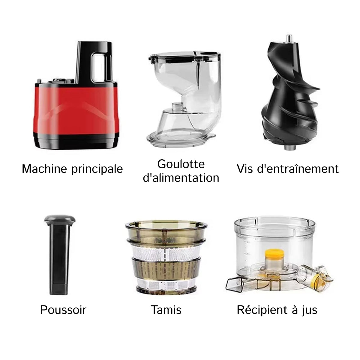 JuiCiento Extracteur De Jus De Fruits Et Légumes