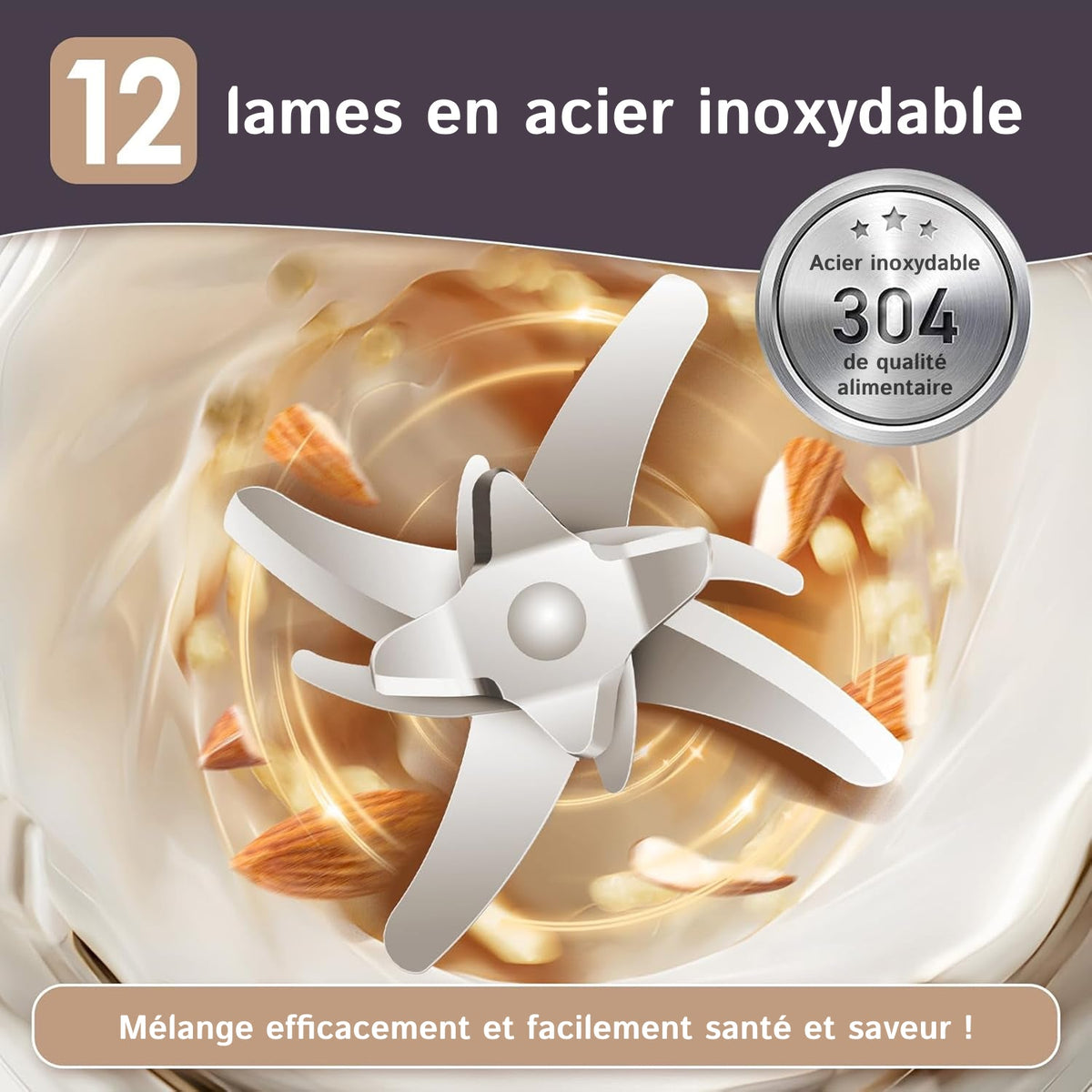 Milkonekt Appareil Pour Faire Du Lait Vegetal