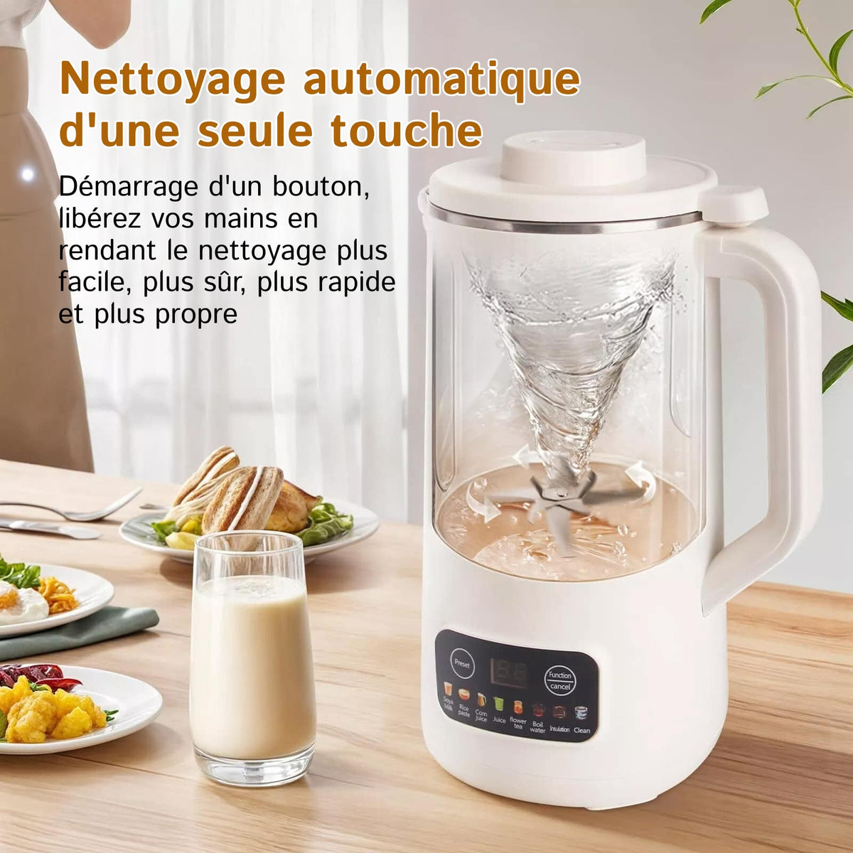 Nutebost Appareil Pour Faire Son Lait Vegetal