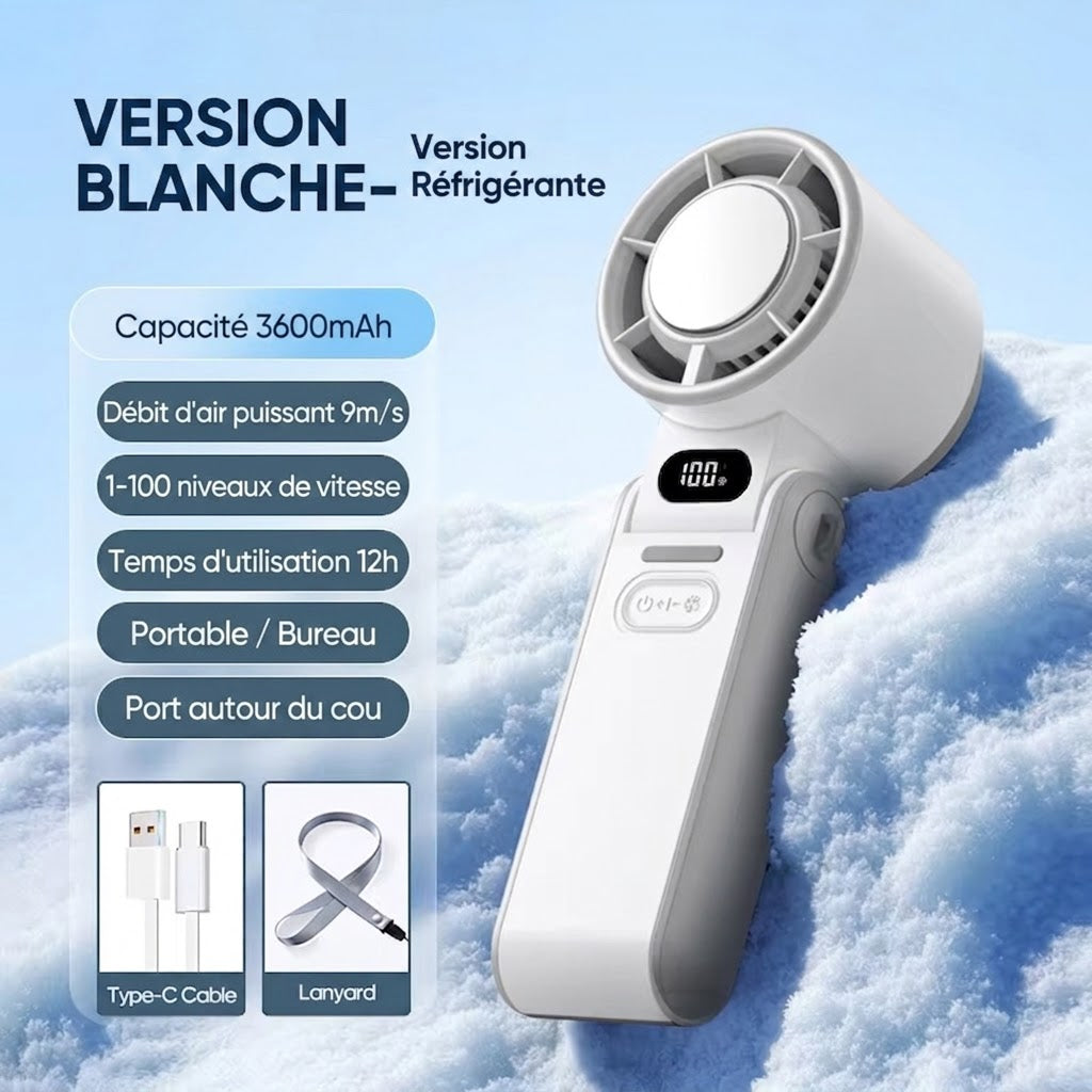 [OFFRE 1+1 GRATUIT] OziWind Ventilateur De Poche