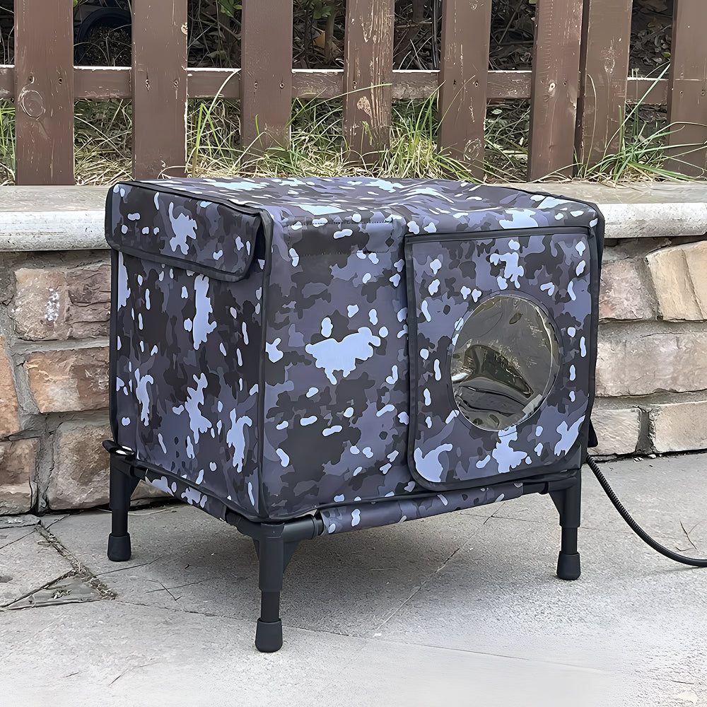 PawNitex Maison Pour Chat Chauffée