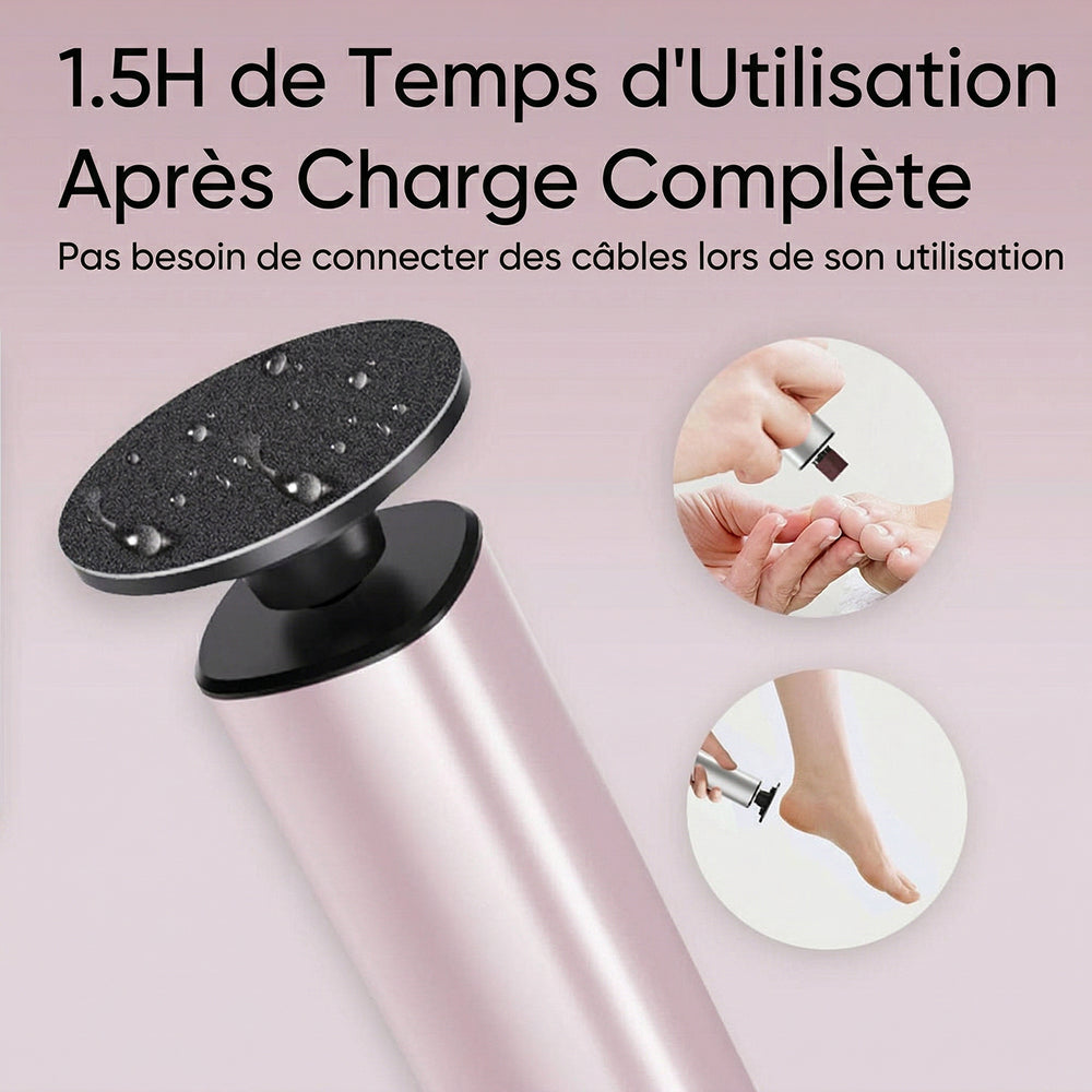 PediLuxid Râpe Electrique Pieds