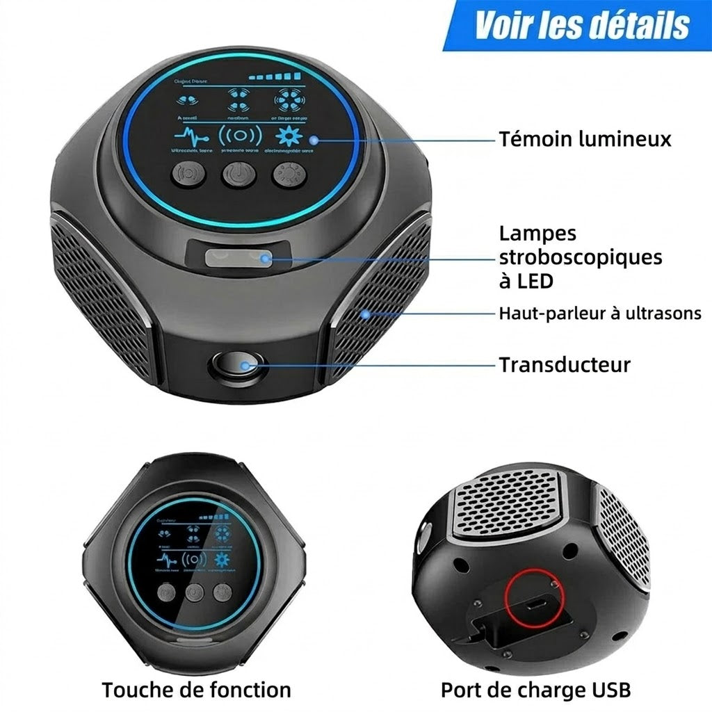 PestSonix Répulsif À Ultrasons Pour Souris