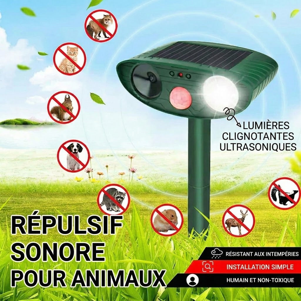 PestiqPaw Répulsif À Ultrasons Pour Chats