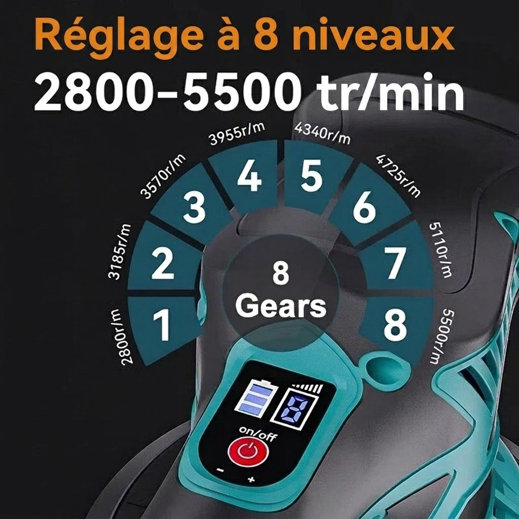 Polltimex Polisseuse Voiture Sans Fil