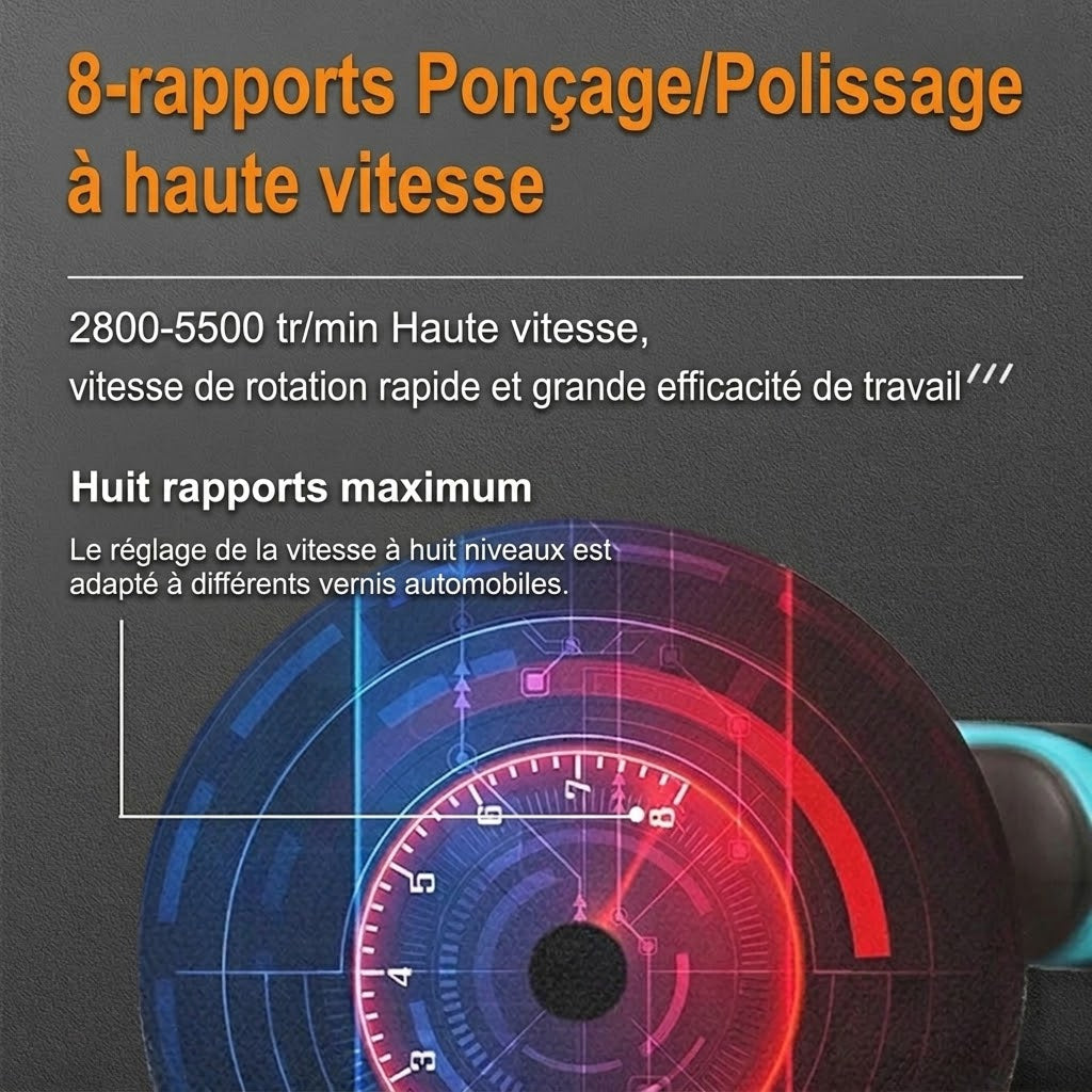 Polltimex Polisseuse Voiture Sans Fil