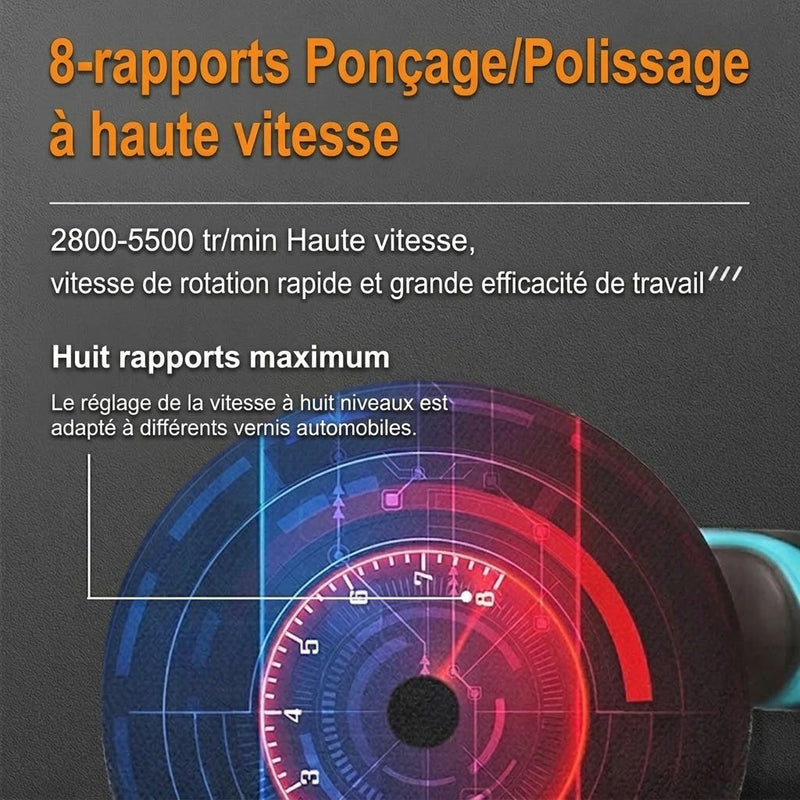 Polltimex Polisseuse Voiture Sans Fil