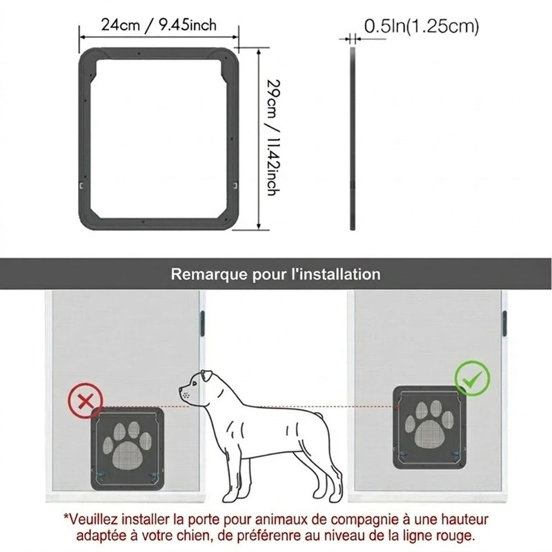 PupiPassi Chatière Pour Chien