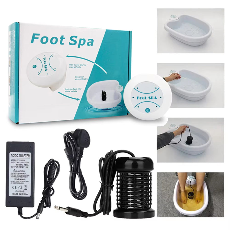 PureSolek Bain de Pieds Ionique Détox
