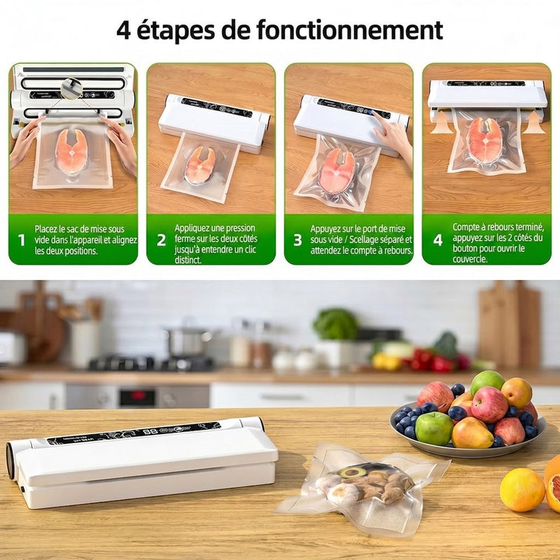 Sealixmes Machine Sous Vide Alimentaire