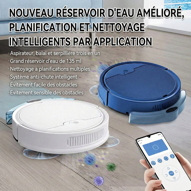 Shynexbo Robot Aspirateur Et Laveur