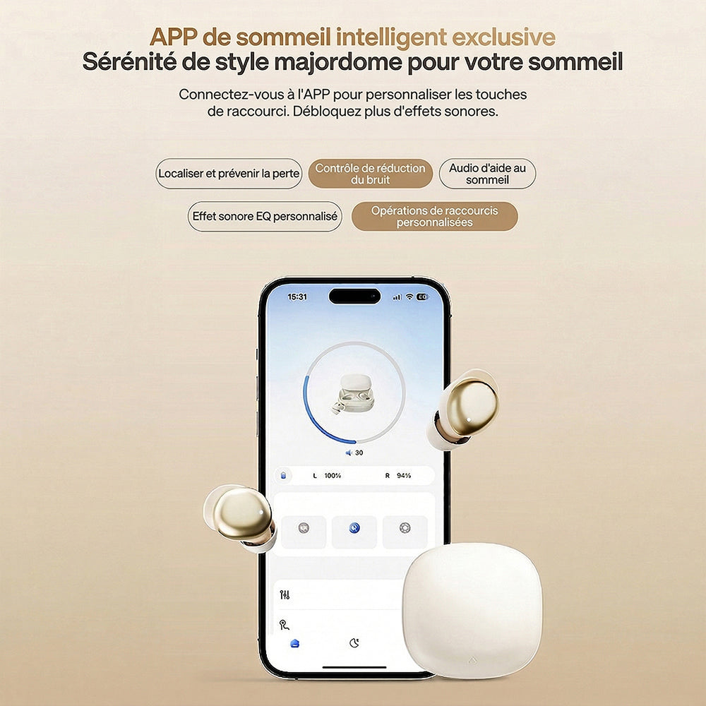 Slumbudx Écouteurs de Sommeil