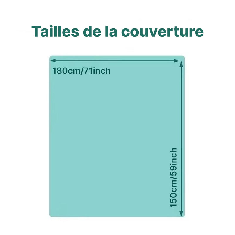 SnuZapyo Couverture Chauffante