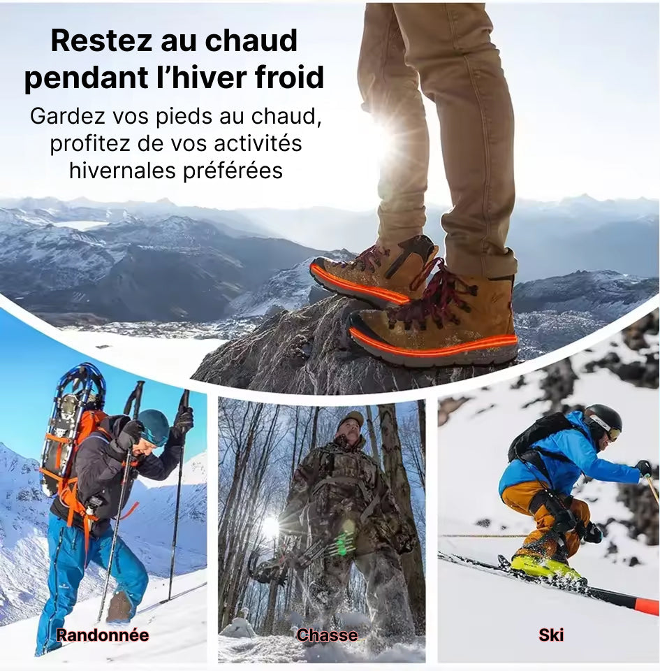 SnugoSole Semelle Chauffante Chasse