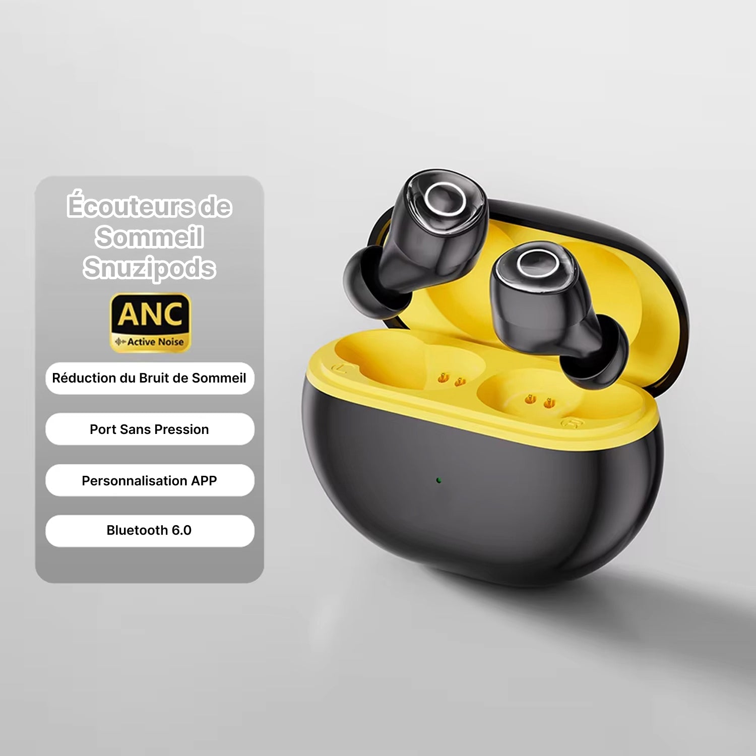 Snuzipods Casque Anti Bruit Pour Dormir