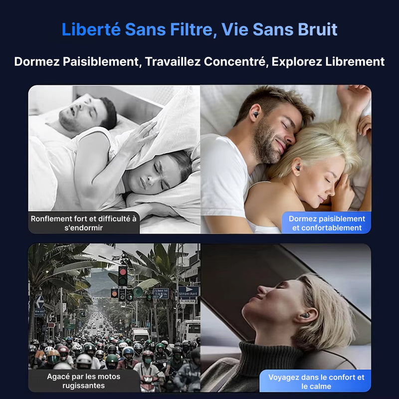 Snuzipods Casque Anti Bruit Pour Dormir