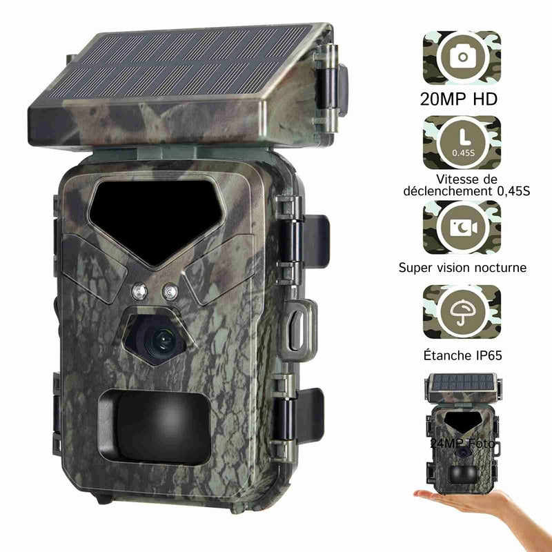 SolCamark Caméra de Chasse Solaire