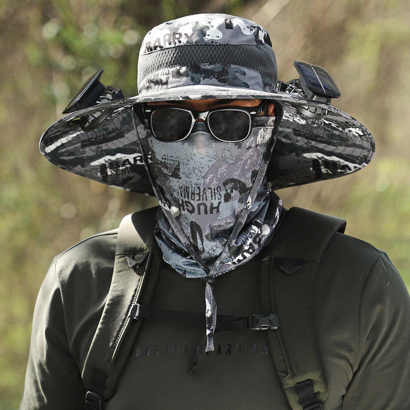 SolaFleky Chapeau Ventilateur Solaire