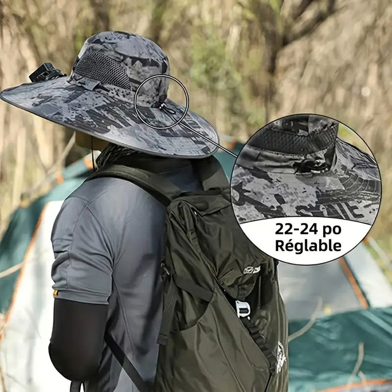 SolaFleky Chapeau Ventilateur Solaire