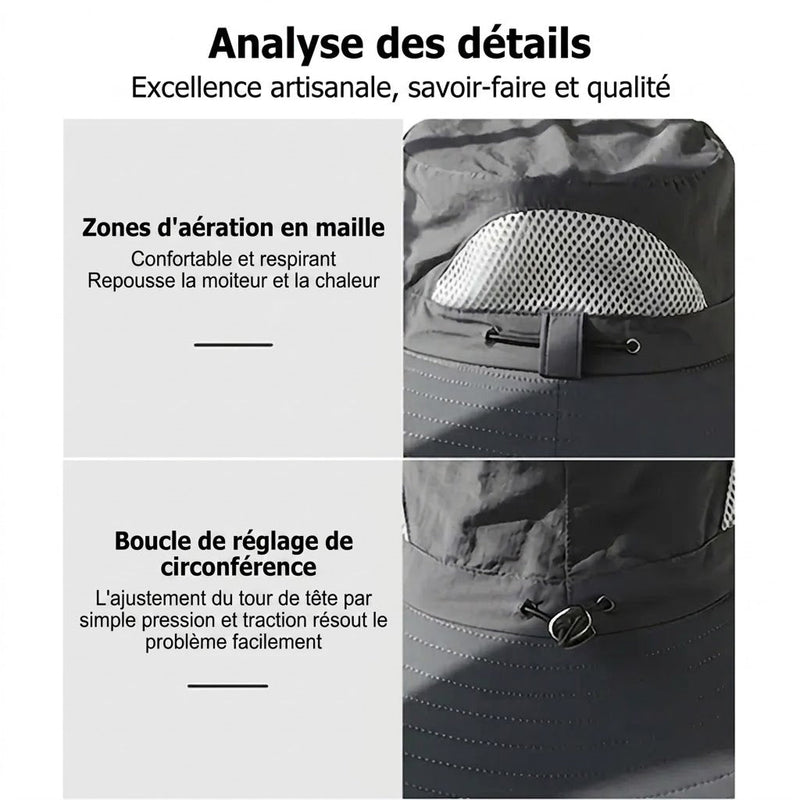 SolaFleky Chapeau Ventilateur Solaire
