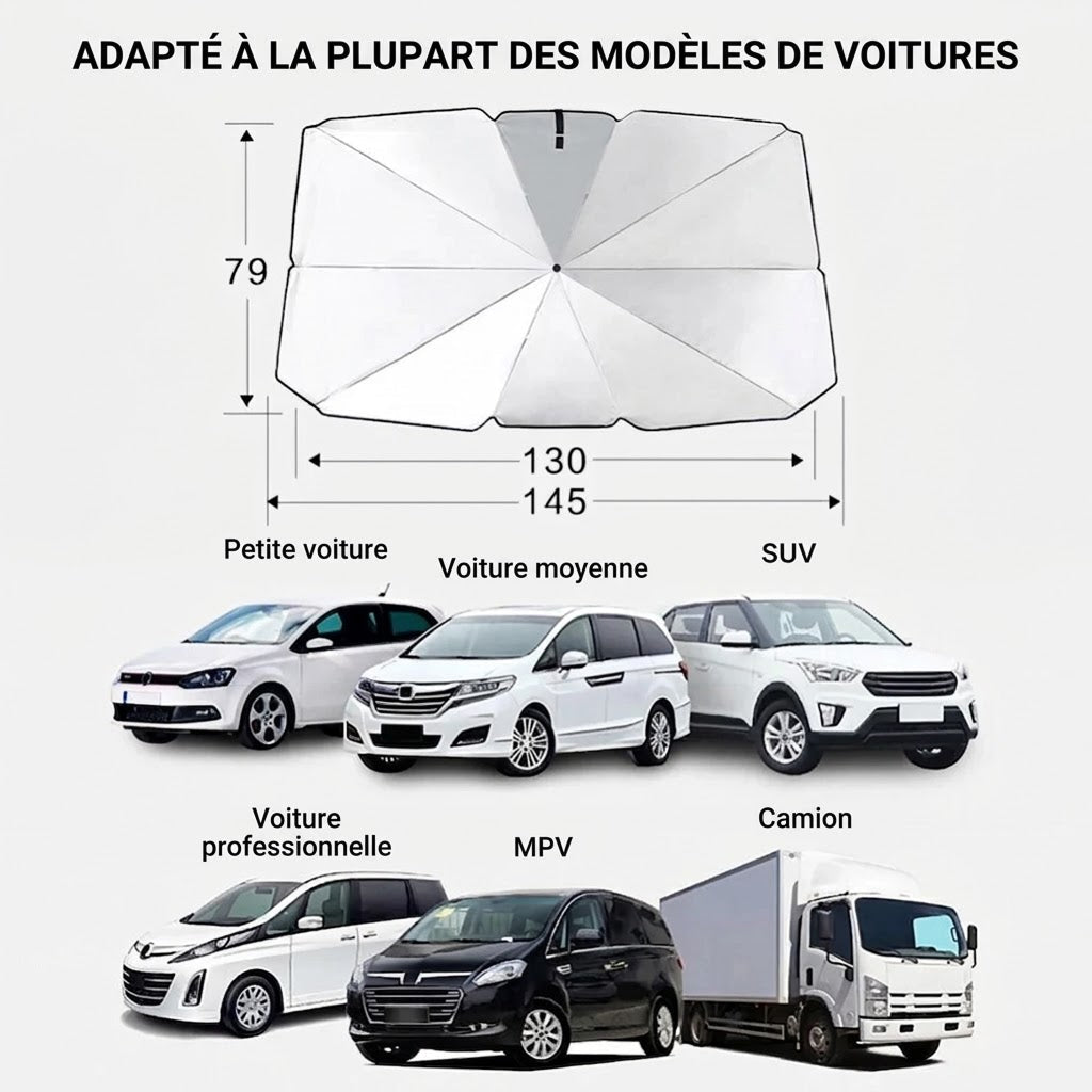 SolaWispi Pare-Soleil Voiture Intérieur