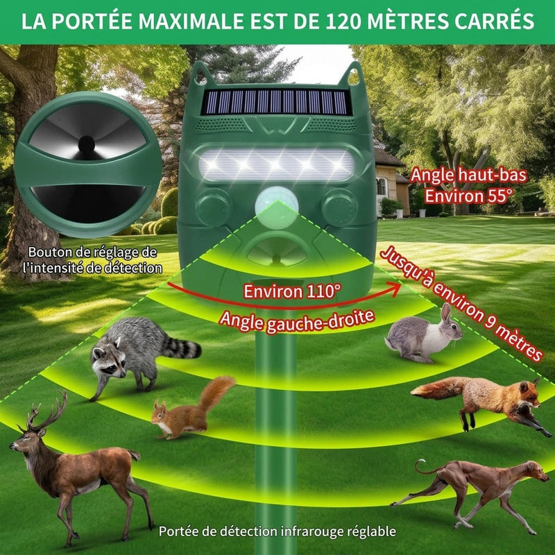SonikVex Répulsif Chevreuil Ultrason