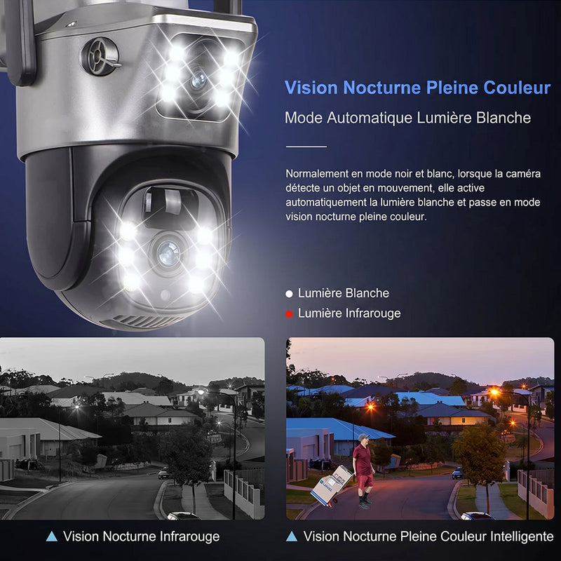 SuniXpert V2 Caméra Extérieure Solaire