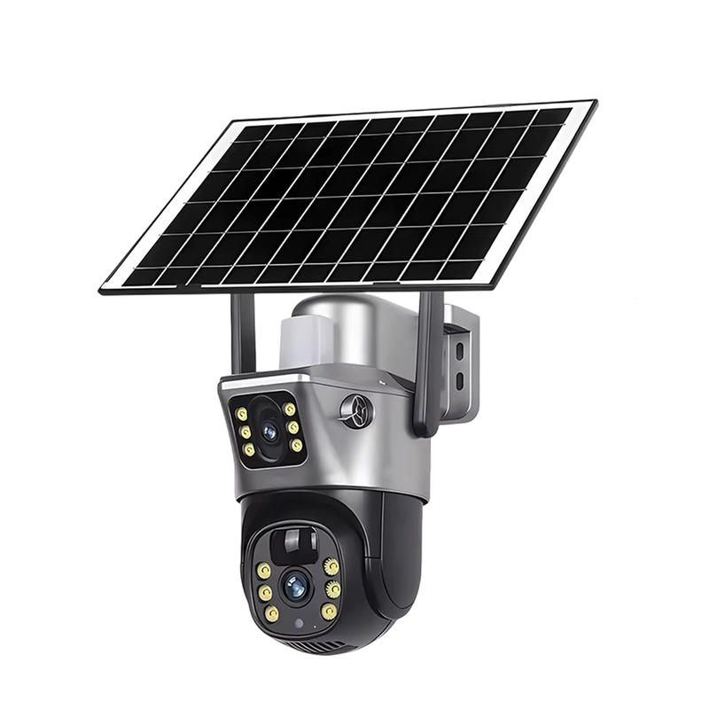 SuniXpert V2 Camera de Surveillance Extérieure Solaire