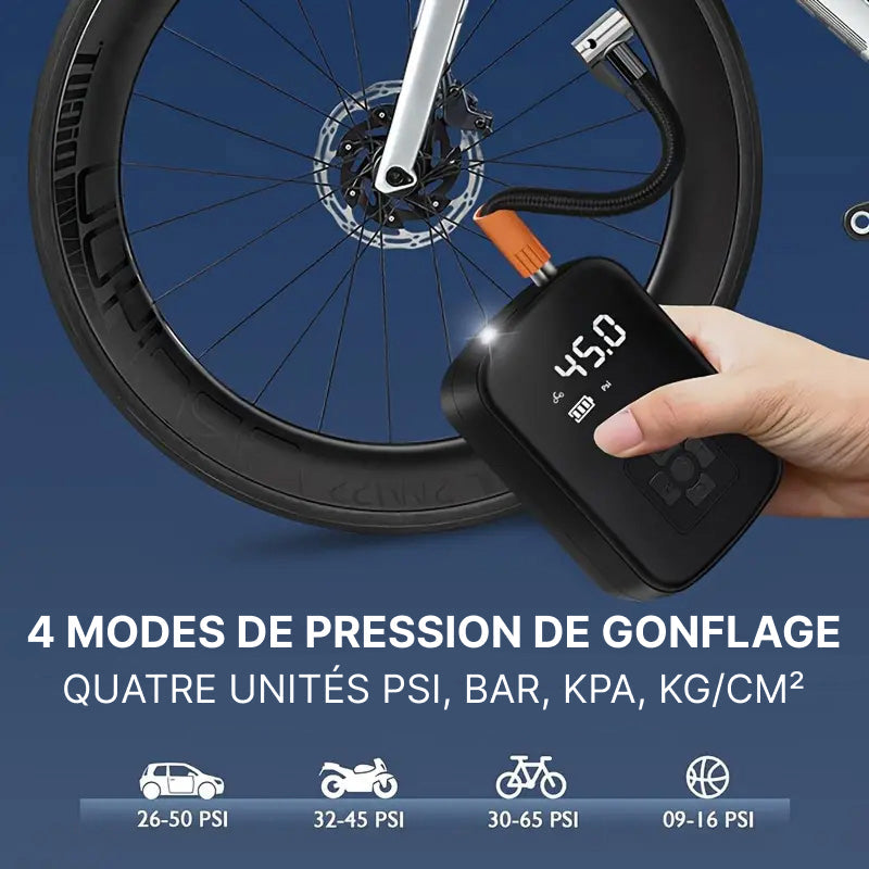 TubimAir Mini Pompe Électrique Pour Vélo