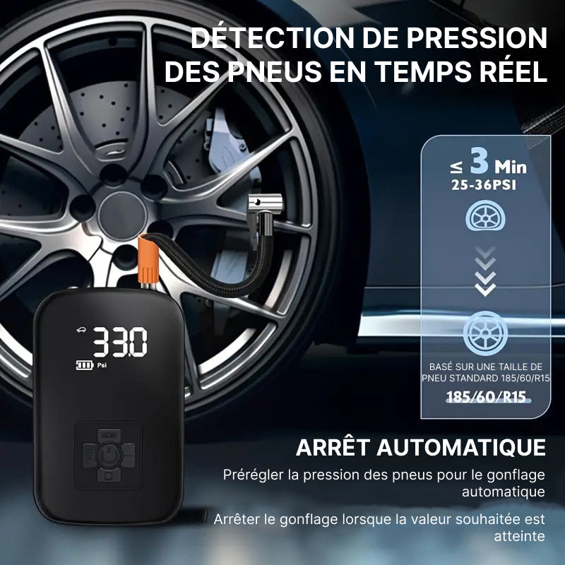 TubimAir Mini Pompe Électrique Pour Vélo